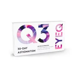 EyeQ Air For Astigmatism Q3 6 Stk/pakke