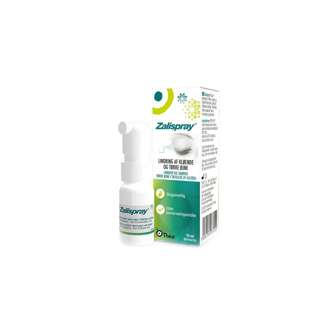 Zalispray Øjenspray10 Ml - Billede 2